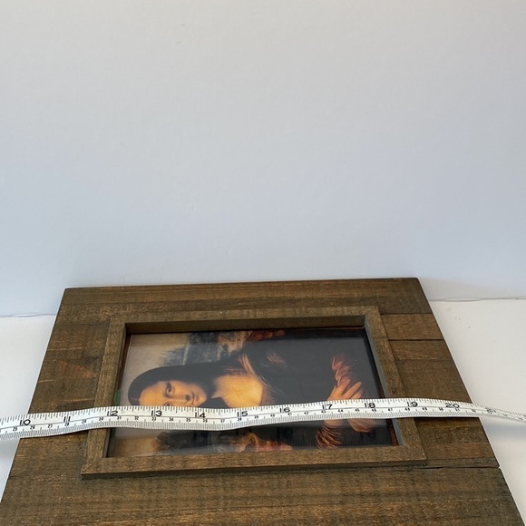 WOOD picture frame 8” x 10” western rustic - Picture 8 of 9